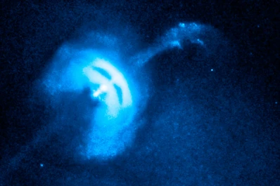 Una estrella en plena explosión