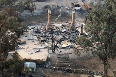 El fuego avanza en Australia en forma arrasadora