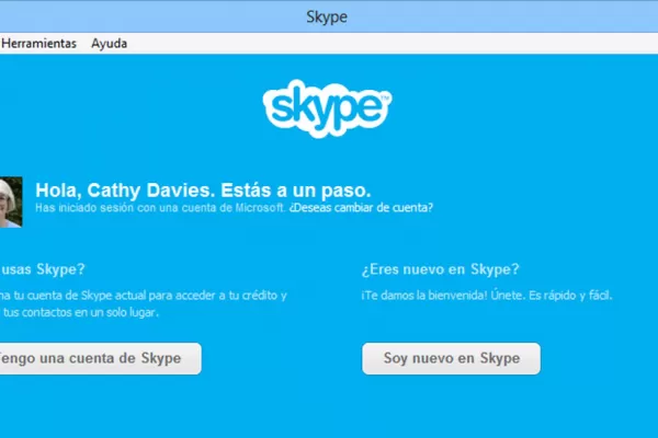 ¿Cómo hacer el paso de Messenger a Skype?