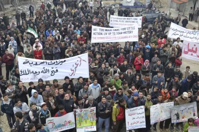 La guerra civil desplazó a más 600.000 sirios