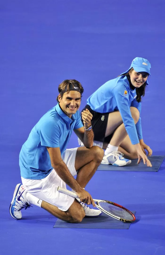DISFRUTA EL PRESENTE. Federer desea mantenerse en la cima del tenis mundial. 