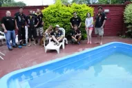 Bollero armó su propio vivac