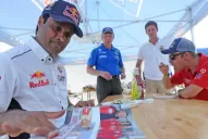 Almorzando con el Sr. Nasser