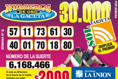 Los Números de Oro de LA GACETA