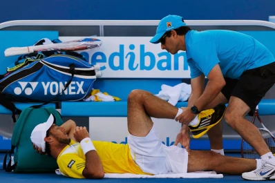 En el arranque, Mónaco fue eliminado en el Abierto de Australia