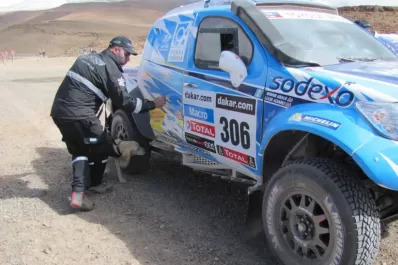 Ni el Dakar se salvó de la AFIP en el Paso de Jama