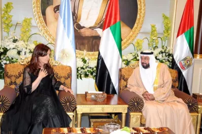 Cristina acordó inversiones del fondo soberano de Abu Dhabi
