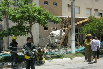 Cinco obreros resultaron heridos tras un derrumbe en Las Termas