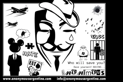 Anonymous hackeó la página del Indec