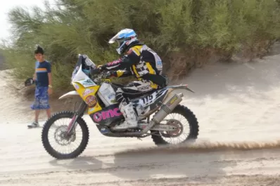 Rodolfo Bollero llegó a la meta final y cumplió su objetivo