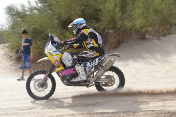 Rodolfo Bollero llegó a la meta final y cumplió su objetivo