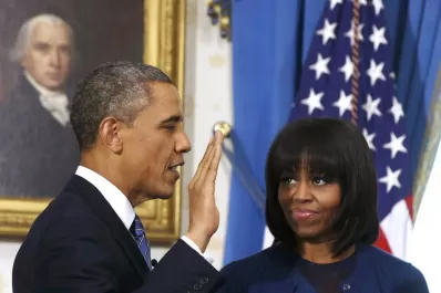 Un minuto, un juramento, otro mandato