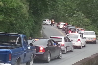 Bajar desde Tafí del Valle fue un dolor de cabeza