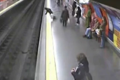 Rescate en el metro de Madrid