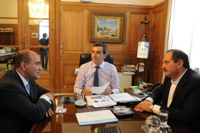 Alperovich y Randazzo se comprometieron a reactivar los talleres de Tafí Viejo