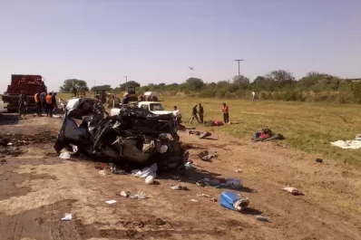 Seis personas muertas tras un choque en Santiago del Estero