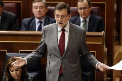 Rajoy eludió contestar sobre el caso Bárcenas en su visita al Congreso
