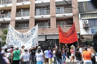 Protestaron para pedir planes sociales