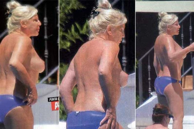 El nuevo topless de Susana Giménez