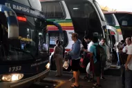 El recambio turístico provoca un intenso movimiento hacia la Costa Atlántica