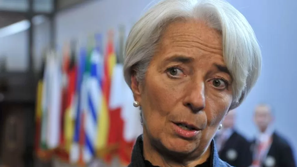 MONITOREO. Lagarde, directora del FMI, deberá controlar que la Argentina ajuste sus estadísticas. REUTERS