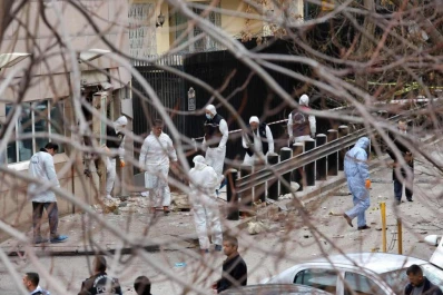 Un suicida se inmoló en la embajada de EEUU