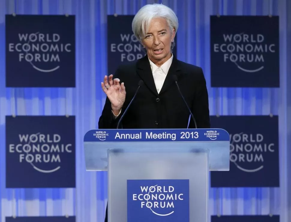 LA QUE DECIDE. Christine Lagarde, directora gerente del FMI. REUTERS
