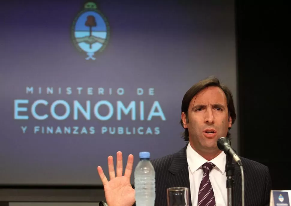 NO HACER LO MISMO. Hernán Lorenzino, ministro de Economía. DYN