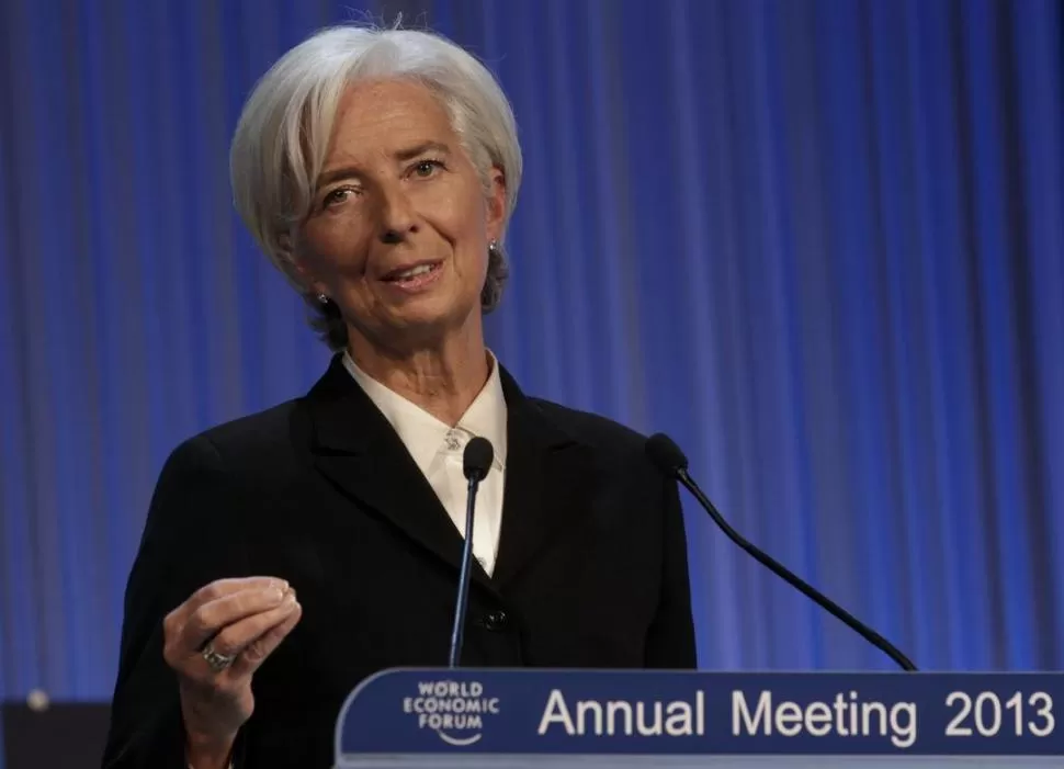 MOCIÓN DE CENSURA. Christine Lagarde, titular del FMI.  REUTERS