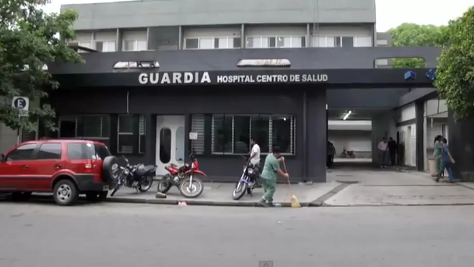 DELICADA. Acosta permanece internada en el Centro de Salud. LA GACETA / FOTO DE JOSE INESTA