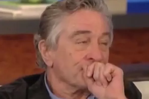 El emotivo llanto de Robert De Niro