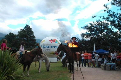 Las 41° Olimpíadas Intervillas de Tafí del Valle quedaron inauguradas