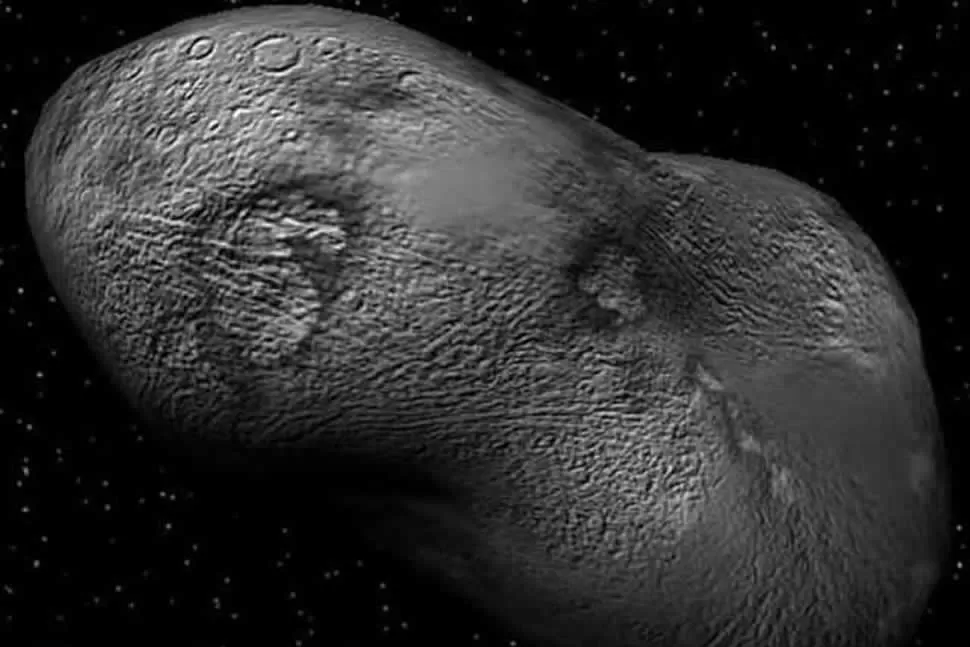 ASÍ DE CERCA. El asteroide Apophis pasará todavía más cerca en 2036. FOTO TOMADA DE ELMUNDO.ES
