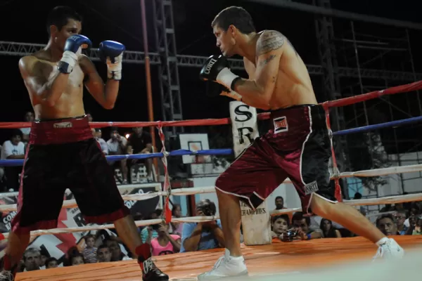 La noche de boxeo en Tafí Viejo no terminó como se merecía