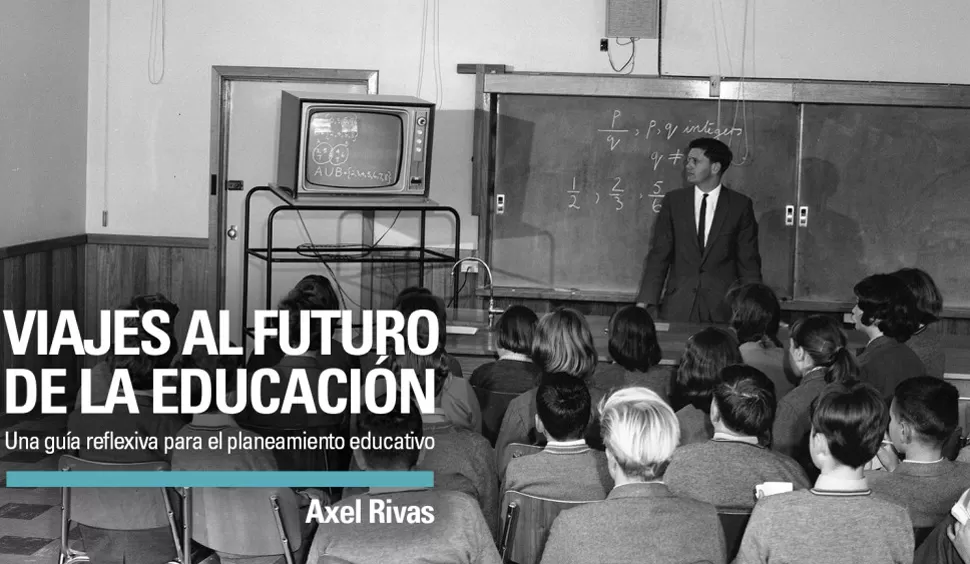 PASADO Y FUTURO. El ebook de Axel Rivas ofrece un contrapunto entre la vieja educación y la por venir. 