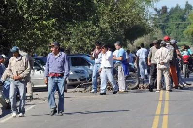 Fue complicado circular por la ruta 38 en Aguilares