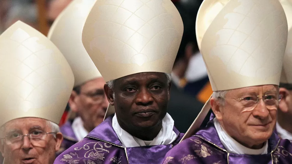 FAVORITO. El cardenal Peter Turkson, de Ghana, es uno de los grandes candidatos según las casas de apuestas.  REUTERS