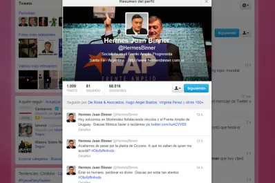 Binner confesó cómo escribió su tuit más famoso