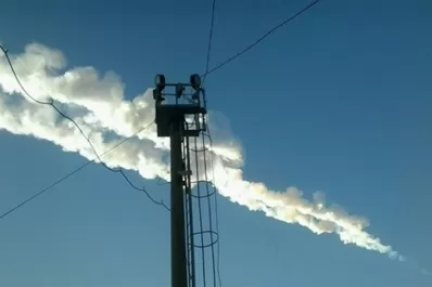 El meteorito hizo un pequeño agujero en la capa de ozono