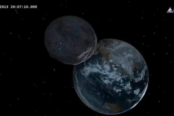 Asteroide 2012 DA14: así rozará a la Tierra