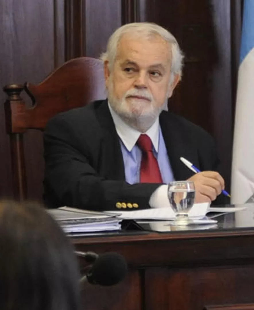 EN JUICIO. Herrera Molina durante una audiencia del caso Verón. LA GACETA / FOTO DE JORGE OLMOS SGROSSO (ARCHIVO)