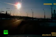 Los videos más impactantes de la caída del meteorito en Rusia