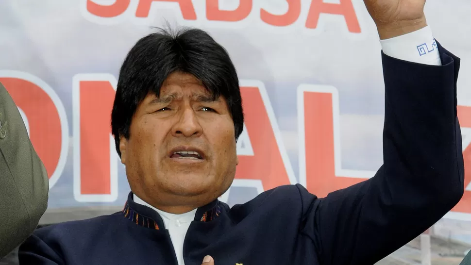 NACIONALIZACIÓN. Morales lamentó la reacción española. REUTERS.