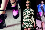 Estampas románticas y salvajes en la semana de la moda londinense