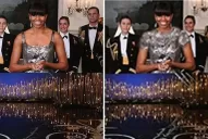 Irán censura el escote de Michelle Obama tras proclamar a Argo