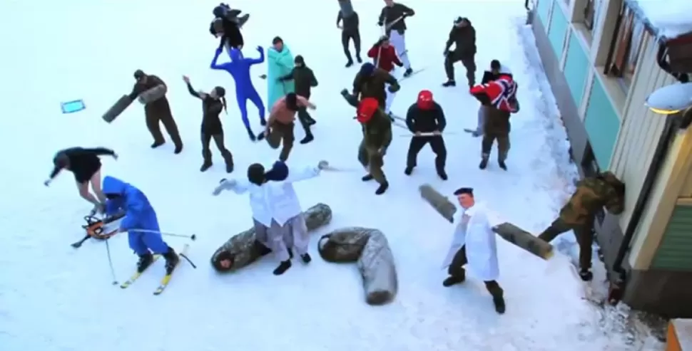 VIRAL. La coreografía de los militares noruegos hizo el Harlem Shake conocido a nivel mundial. CAPTURA DE VIDEO