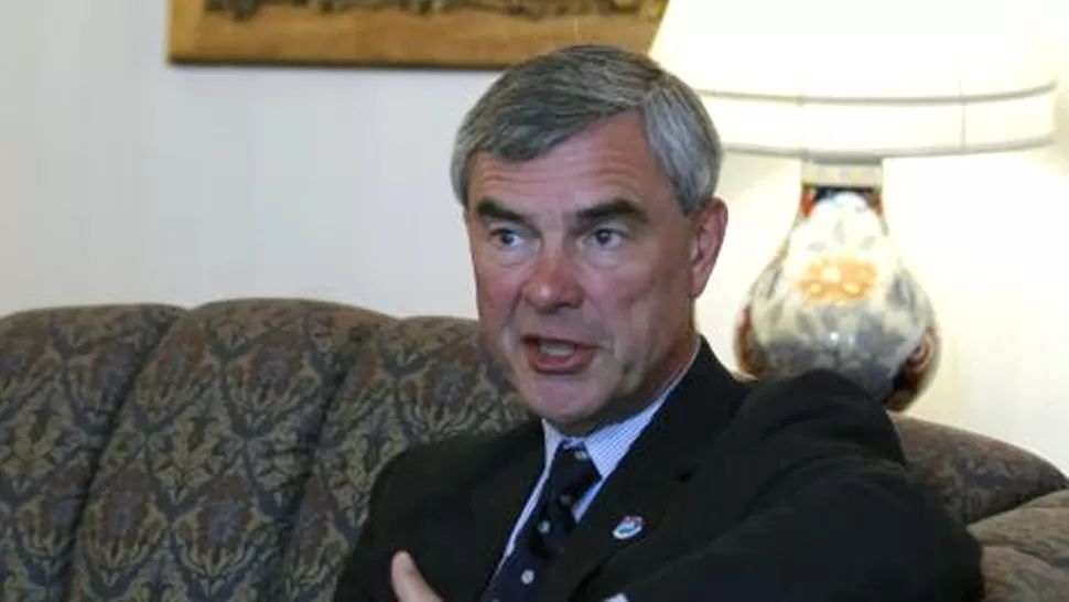 ARGUMENTO. Haywood reivindicó la presencia de los kelpers en las Islas Malvinas. REUTERS