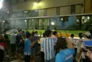 Los decanos, junto a su plantel