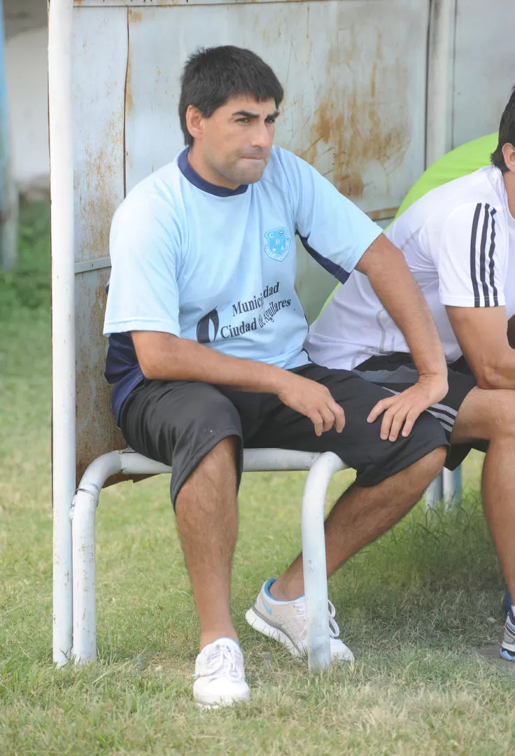 CONFIANZA. González habló del presente de Deportivo y espera lograr el objetivo que es permanecer en el Argentino B. 
