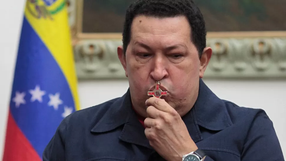 SUFRIO MUCHO. Ornella dijo que Chávez sabía desde la última operación que tenía pocas expectativas de vida. REUTERS